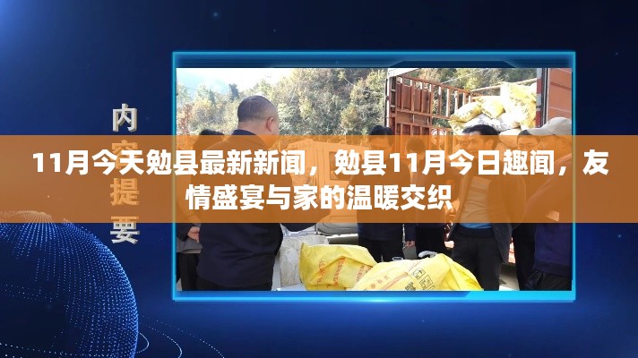 勉县11月友情盛宴与家的温暖交织,今日新闻与趣闻回顾