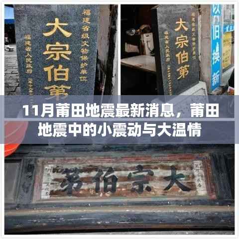 莆田地震最新消息,小震动中的大温情