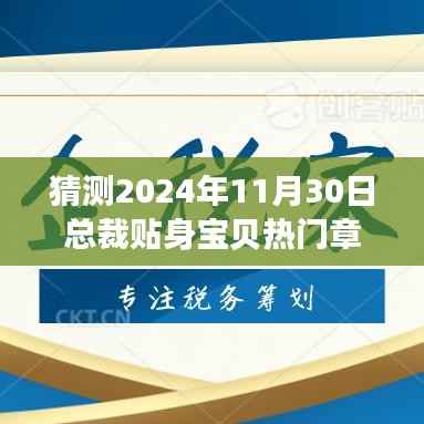 揭秘预测,总裁贴身宝贝热门章节走向展望至2024年11月30日